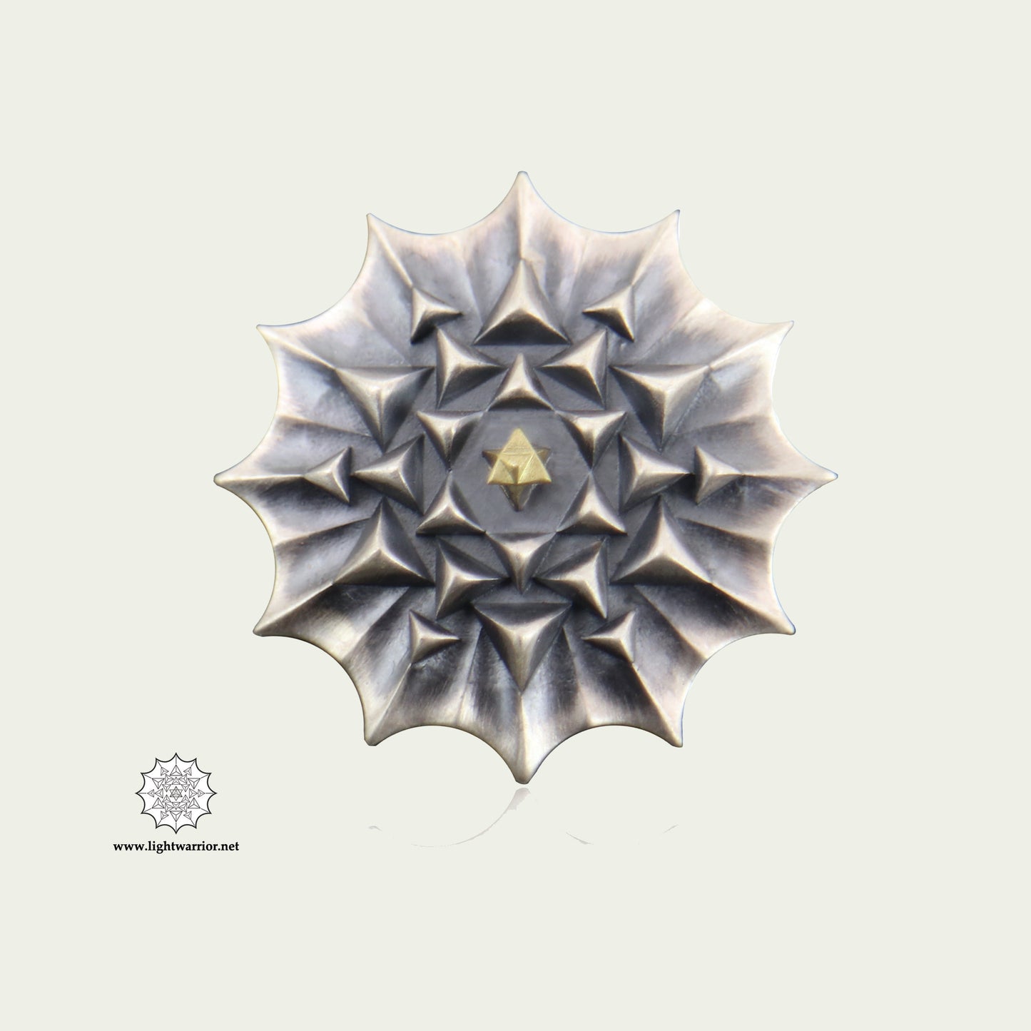 Nova Shield Collection - Healing Journey silver Pendant